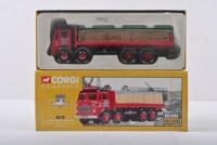 LEYLAND: A Limited Edition CORGI CLASSICS Leyland 8 Wheel Platform Lorry with Bricks in 'LONDON BRICK COMPANY' livery (24502). Numbered '03540' of 4,200 produced