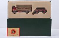 ERF: A Limited Edition CORGI PREMIUM EDITION 1:50 scale BRITISH ROAD SERVICES ERFV SHEETED PLATFORM LORRY & TRAILER (CC10201). numbered '1299' of 2,000 produced