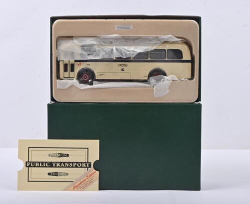 LEYLAND: A Limited Edition CORGI PREMIUM EDITION 1:50 scale "LEYLAND LEOPARD/WEYMANN" in SHEFFIELD CORPORATION TRANSPORT livery (34802). One of 2,000 produced
