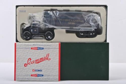 SCAMMELL: A CORGI PREMIUM EDITION SCAMMELL HIGHWAYMAN TANKER in 'MANBRE & GARTON' livery (CC10702). Numbered '0803' of 2000 distributed worldwide