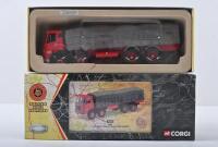 AEC: A CORGI LIMITED EDITION 1:50 scale AEC MKV 8 WHEEL PLATFORM LORRY in 'BRITISH ROAD SERVICES' livery (26402). Numbered '2729' of 4,000 produced