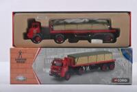 SCAMMELL: A Limited Edition CORGI CLASSICS HEAVY HAULAGE 1:50 scale Scammell Highwayman Ballast and Low Loader in 'LONDON BRICK COMPANY LIMITED' livery (23801). Numbered '0383' of 5,000 produced