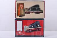 ERF: A Limited Edition CORGI 1:50 scale, 'Passage of TIME' series, ERF V8 WHEEL PLATFORM LORRY WITH GENERATOR LOAD and HOOK CLOCK (09804). Numbered '2095' of 2,900 produced