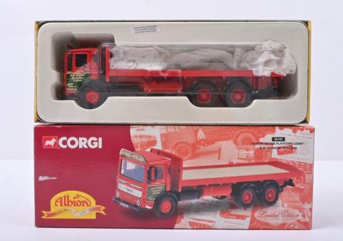 ALBION: A CORGI LIMITED EDITION ALBION REIVER PLATFORM LORRY in 'D.W. WARD OF STIRLING' livery (26101). Numbered '2415' of 4,000 distributed worldwide