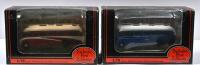 BEDFORD: Two 1:76 scale Exclusive First editions Bedford Duple Vega buses. 'B.O.A.C' & 'BOLTON' liveries