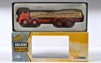 FODEN: A Limited Edition CORGI CLASSIC 'BUILDING BRITAIN' Foden 8 in 'THE RUGBY PORTLAND CEMENT Co Ltd' livery (31318)