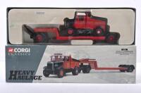 SCAMMELL: A Limited Edition CORGI CLASSICS HEAVY HAULAGE 1:50 scale Scammell Highwayman Ballast and Low Loader in 'HALLETT SILBERMANN' livery (16901). Numbered '03565' of 7,400