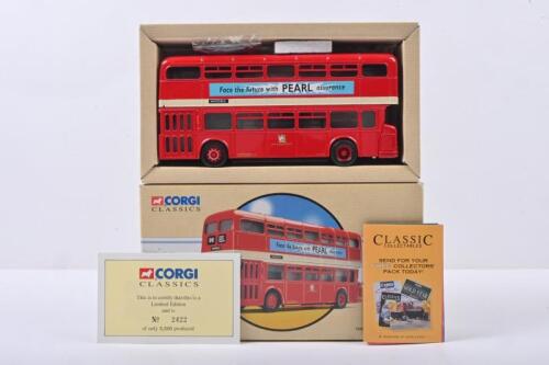 DAIMLER: A Limited Edition CORGI CLASSICS 'PUBLIC TRANSPORT' DAIMLER FLEETLINE in 'MANCHESTER CORPORATION' livery (97826). Numbered '2422' of 5,500 produced