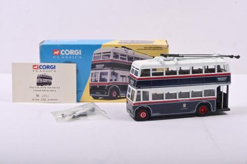 TROLLEYBUS: A LIMITED EDITION CORGI CLASSICS Sunbeam W Utility Trolleybus Set (34702). Numbered '4053' of 5,500 produced