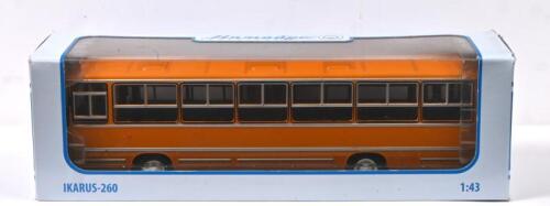 IKARUS: A IKARUS 260 CLASSIC SOVIET BUS 1:43 scale USSR bus model