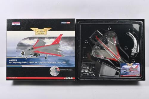BAC: A CORGI LIMITED EDITION 1:72 scale BAC LIGHTNING F.Mk.6, XR770, No.5 Sqn, RAF Binbrook, Lincs. 1987 (AA3231) aircraft model. Numbered '1277' of 1,600