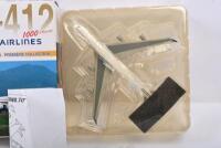 SINGAPORE AIRLINES: Two 1:400 scale Dragon Wings Aircraft Premiere Collection diecast models&nbsp;in&nbsp;'SINGAPORE AIRLINES - MEGATOP' livery. Boeing B747-412 models - 3