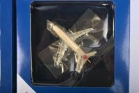 BRITISH AIRWAYS: Two 1:400 scale Gemini Jets diecast models. Boeing 737-500 and Hawker Siddeley HS121 Trident 3B. 'British Airways' liveries - 3