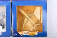 MCDONNELL DOUGLAS: Two Limited Edition 1:400 scale McDonnell Douglas Gemini Jets diecast models. DC-8-32 in 'swissair' livery & DC-10 in 'Lufthansa' livery - 3