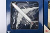 BRITISH AIRWAYS: Two 1:400 scale Gemini Jets diecast models including Boeing 787-8 & Vickers Super VC10. 'British Airways' livery - 2