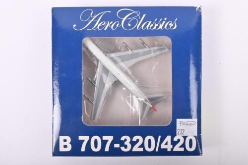 BRITISH AIRWAYS: A Limited Edition 1:400 scale Aero Classics diecast model of a 'British Airways' Boeing B 707-320/420