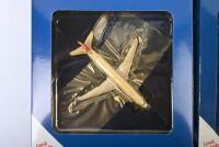 BRITISH AIRWAYS: Two 1:400 scale Gemini Jets diecast models. AIRBUS A320 & British Aerospace (BAE) 146/RJ-85. 'British Airways' livery - 3