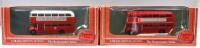 ROUTEMASTER: Two 1:76 scale Exclusive First Editions 'The Routemaster Series' bus models. 'Come drive with us - Phone 402-0011' & 'BRITISH EUROPEAN AIRWAYS' liveries