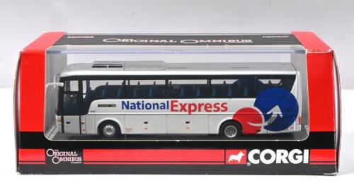 VAN HOOL: A Limited Edition CORGI 'THE ORIGINAL OMNIBUS COMPANY' 1:76 scale VAN HOOL bus in 'NATIONAL EXPRESS' livery. Numbered '0849' of 3,500 produced