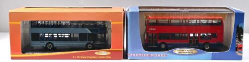 UK BUS: Two 1:76 scale UKBUS models by Creative Master Northcord Ltd. Limited Edition 1002 Alexander ALX400 Bodied Dennis Trident, numbered '2025' of 3,500 worldwide