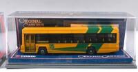 BRITISH BUS LINES: Two Limited Edition 1:76 scale CORGI 'BUS OPERATORS IN BRITAIN' models. Plaxton Premiere in 'BRIGHTON & HOVE BUS & COACH COMPANY' livery & Leyland Lynx MKII in 'MAIDSTONE & DISTRICT (PARK & RIDE) livery - 3