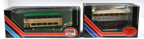 BRISTOL: Two Exclusive First Editions 1:76 scale Bristol VR Series III bus models. 'EAST KENT' (20404) & 'MAIDSTONE AND DISTRICT' liveries