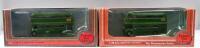 RMC ROUTREMASTER: Two Exclusive First Editions 1:76 scale RMC ROUTEMASTER&nbsp;bus models. 'GREENLINE' liveries