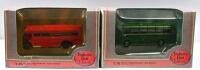 AEC: Two Exclusive First Editions 1:76 scale AEC bus models. AEC RF Class Bus in 'GREENLINE'&nbsp;livery (23316) & AEC Regal 10T10 in 'LONDON TRANSPORT'&nbsp;livery (30004)