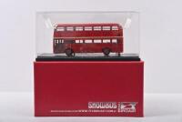 LONDON BUS: A Limited Edition 1:76 scale SHOWBUS RESIN SPECIALIST London Transport Routemaster FRM1, red 'Duxford' livery (FRMSB01). Numbered '139'/300