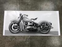 MOTORCYCLES: A collection of four motorcycle related prints and poster - 2