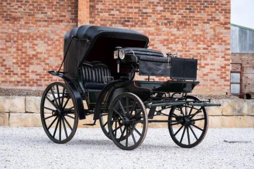 c.1850s Horse Drawn Victoria [Location: Sydney]