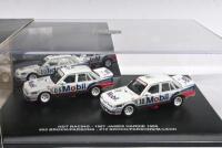 HDT RACING: A BIANTE MODEL CARS 1:64 SCALE 1987 JAMES HARDIE 1000 HDT TWIN SET featuring the VL Commodore SS Group A of #05 BROCK/PARSONS and #10 BROCK/PARSONS/McLEOD - 2
