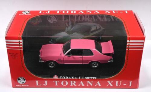 TORANA XU-1: A Limited Edition OZ LEGENDS 1:32 scale Holden Torana LJ GTR XU-1, numbered '0934' of 1250. 'Strike Me Pink'