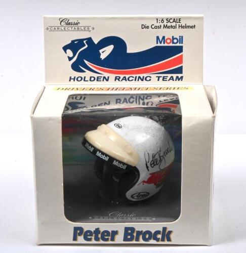 BROCK: A 1:6 scale Classic Carlectables HOLDEN RACING TEAM 'DRIVER'S HELMET SERIES' Arai Peter Brock BROCK: A 1:6 scale Classic Carlectables HOLDEN RACING TEAM 'DRIVER'S HELMET SERIES' Arai Peter Brock