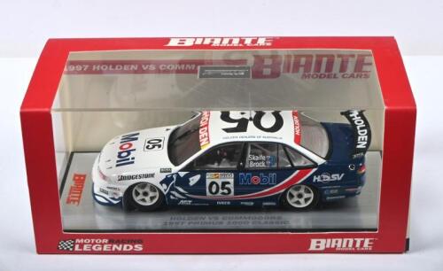 HOLDEN: A Limited Edition BIANTE MODEL CARS - 'Motor Racing Legends' - 1:43 scale Holden VS Commodore as raced by Mark Skaife and Peter Brock in the 1997 PRIMUS 1000 CLASSIC. Numbered '0070' of 1584
