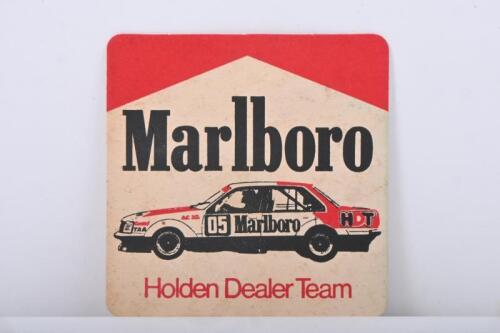 HDT: An original 'Marlboro Holden Dealer Team' drink coaster. Circa 1980s
