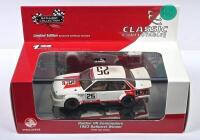 VH COMMODORE: A Limited Edition CLASSIC CARLECTABLES 1:43 scale Holden VH Commodore, as raced to victory by Peter Brock and John Harvey at Bathurst 1983. Numbered '0049' of 2000