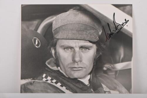 BOND: A black and white image of Colin Bond. Colin Bond signature