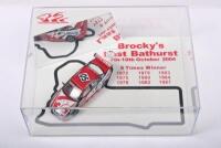 HRT: A HOLDEN RACING TEAM 1:64 scale Holden VZ Commodore in Holden Racing Team colours. Model & Display commemorate 'Brocky's Last Bathurst 7th-10th October 2004' - 2