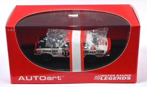 LC TORANA: A Limited Edition AUTOart - 'Motor Racing Legends' - 1:43 scale Holden LC Torana GTR as raced by Peter Brock in the 1971 Hardie-Ferodo 1000. Numbered '172' of 700