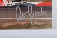 BROCK: A colour image on photographic paper of the HDT VK Holden Commodore as raced by Peter Brock and Larry Perkins at Mt. Panorama, Bathurst. Image signed by Peter Brock - 2