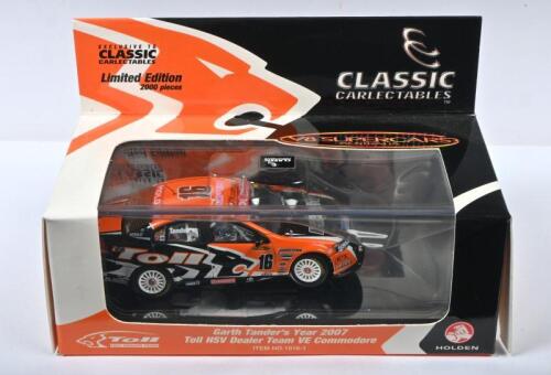 VE COMMODORE: A Limited Edition CLASSIC CARLECTABLES 1:43 scale Garth Tander's Year 2007 Toll HSV Dealer Team VE Commodore. Numbered '1229' of 2000