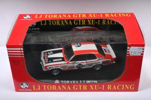 LJ TORANA GTR XU-1: A OZ LEGENDS 1:32 scale Holden Torana LC GTR XU-1 RACING, as raced by Peter Brock,