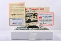 HT MONARO GTS: A Limited Edition 1:18 scale Autoart Holden HT MONARO GTS350 as raced to victory by Colin Bond/Tony Roberts at Bathurst 1969. COA signed by Colin Bond. Model numbered 3774/5000