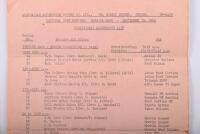 WARWICK FARM: An original Sunday, September 19, 1965 'WARWICK FARM - AUSTRALIAN FORMULA 2 CHAMPIONSHIP MEETING' OFFICIAL PROGRAMME. With 'PROVISIONAL ACCEPTANCE LIST' - 2
