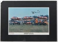 MORRIS: A Special Edition PHASE THREE POSTERS colour picture from Hardie Ferodo 1000 1973 featuring a car transporter with Ron Hodgson LJ Torana GTR XU-1's. As raced by Bob Morris & John Leffler. Bob Morris signature