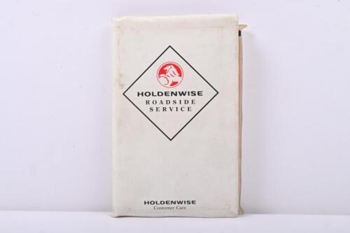 HOLDEN: A 1996 VS Series Owner's Handbook for Commodore, Calais