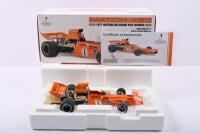 MATICH: A 1:18 scale Classic Carlectables MATICH A50 (ITEM NO. 18449) as raced to victory by Frank Matich at the 1971 AUSTRALIAN GRAND PRIX. Limited Edition of 750