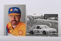 BOWE: Two images related to John Bowe. John Bowe signatures