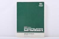 DROVER: A February 1985 Holden DROVER SERVICE MANUAL QB SERIES (SERVICE MANUAL No. VS 50563). As issued by General Motors-Holden's Sales Pty.Ltd - SERVICE DEPARTMENT